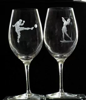 SVATEBNÍ SKLENIČKY 500ml FOTBAL.GOLF.SVTB.FTBL02.GOLF07