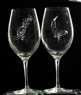 SVATEBNÍ SKLENIČKY.TATOO.011 385ml