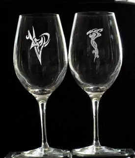 SVATEBNÍ SKLENIČKY.TATOO.0114.650ml