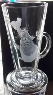 DEKOR MILÁČEK KRYSA, POTKAN...pro sklenice