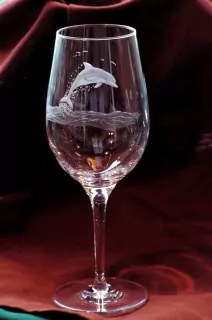 RYTÝ DELFIN 07 SKLENICE na víno 385ml