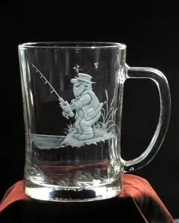 PŮLLITR KRÝGL S RYBÁŘEM 01.IKD