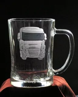KAMION TAHAČ TIR DAF 01 NA PŮLLITRU IKD 0,5l
