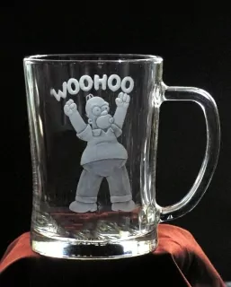 HOMER SIMPSON 03b woohoo na půllitru IKD