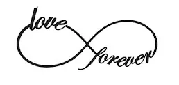 DEKOR SVATEBNÍ FOREVER LOVE 01