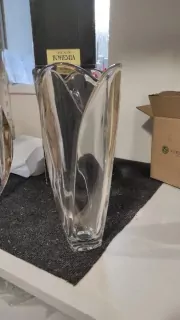 VÁZA GLOB TULIPÁN 30cm