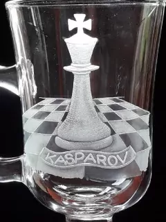 DEKOR ŠACHY, vz.03 král se jménem