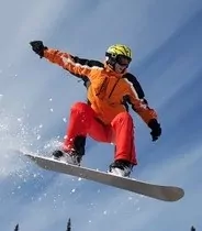 DEKOR LYŽAŘI SNOWBOARD 01