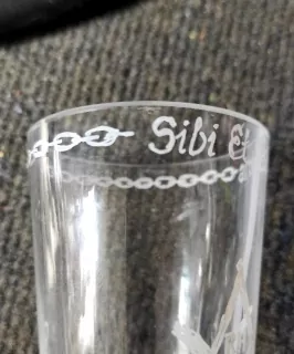 Zednařský symbol řetěz oble vz. 0202 - ráfek s textem