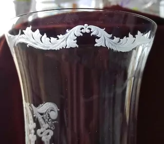 DEKOR RÁFEK BAROK LILIA DUO na vázy