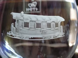 DEKOR HISTORYCKÝ VAGON W4, PRO SKLENICE