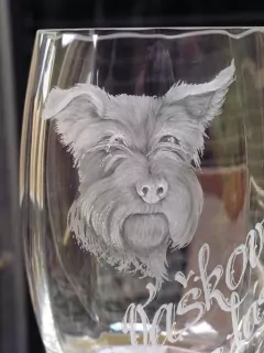 DEKOR KNÍRAČ 01, pro sklenice a půllitry
