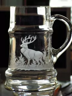 BROUŠENÝ PŮLLITR, JELEN01vč., fl02/5101/0,5l, kř.