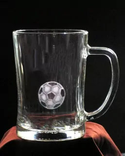 Půllitr IKd01, 0,5l, fotbalový míč
