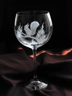 Veverka na větvi, vinná bal, PNLP740ml