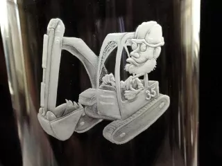 DEKOR BAGR vz01 karikatura